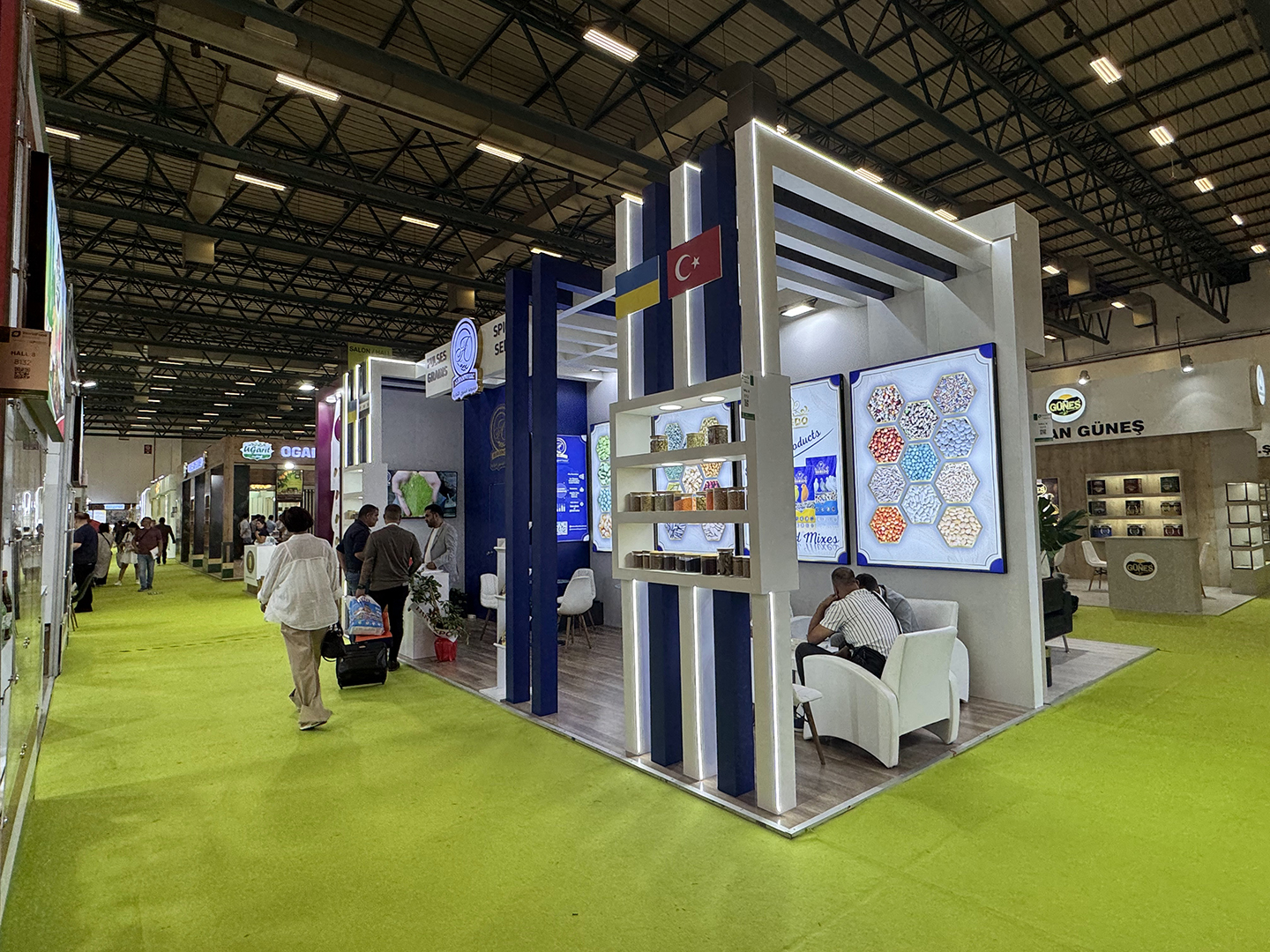 Alhamwi World Food Fuar Standı - TRN Expo Projesi 1