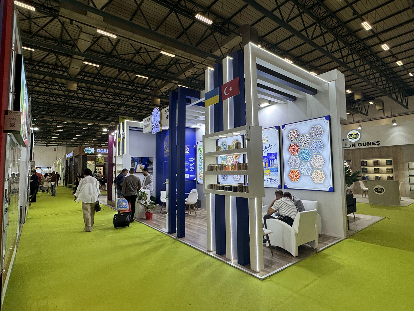 Alhamwi World Food Fuar Standı - TRN Expo Projesi 2