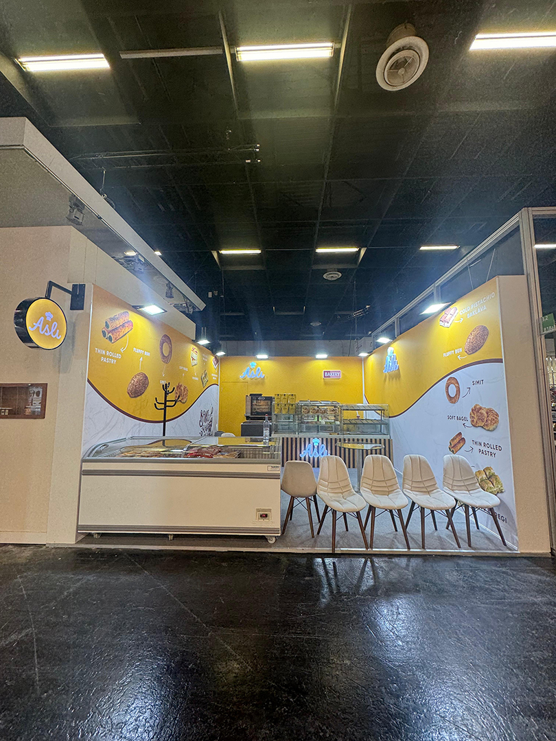 Aslı Börek Anuga 2025 Fuar Standı - TRN Expo Projesi 1