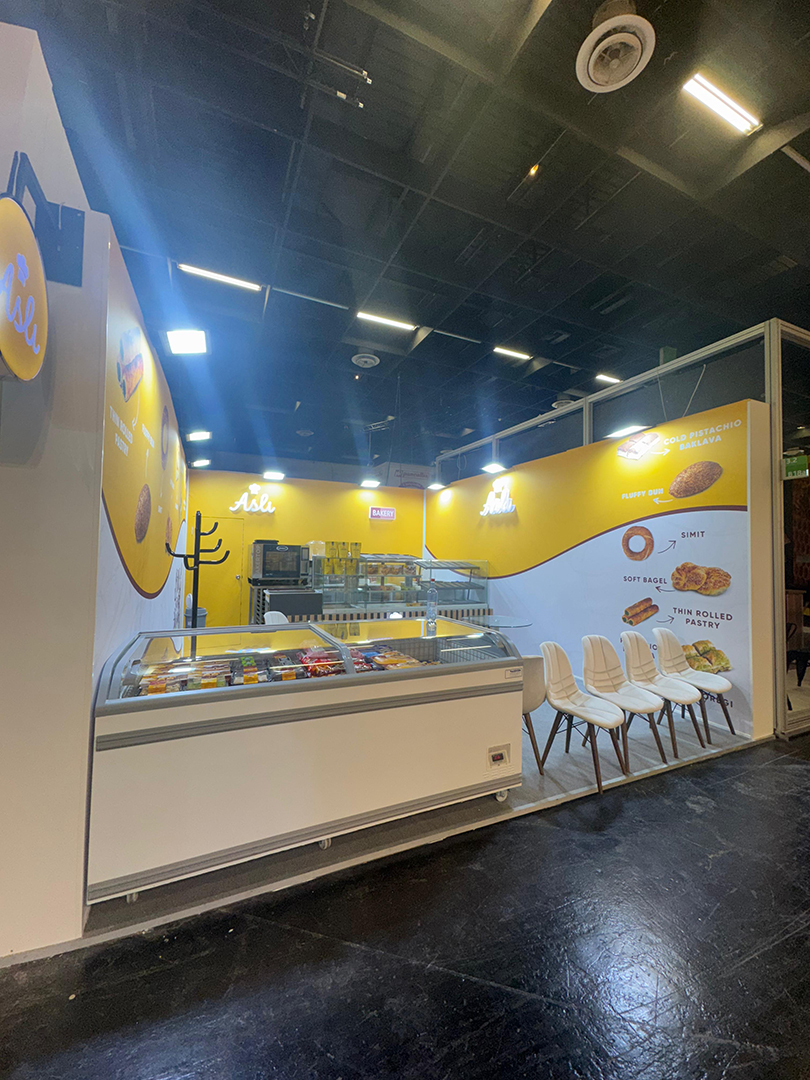 Aslı Börek Anuga 2025 Fuar Standı - TRN Expo Projesi 4