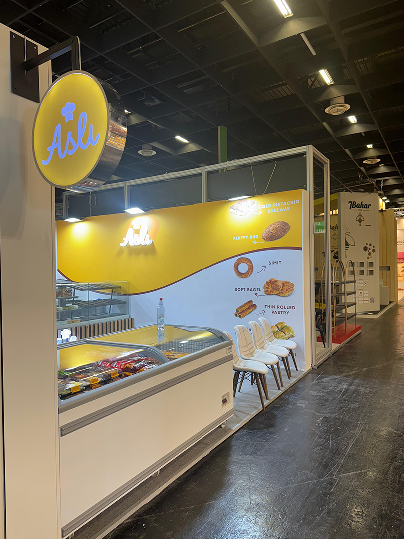 Aslı Börek Anuga 2025 Fuar Standı - TRN Expo Projesi 6