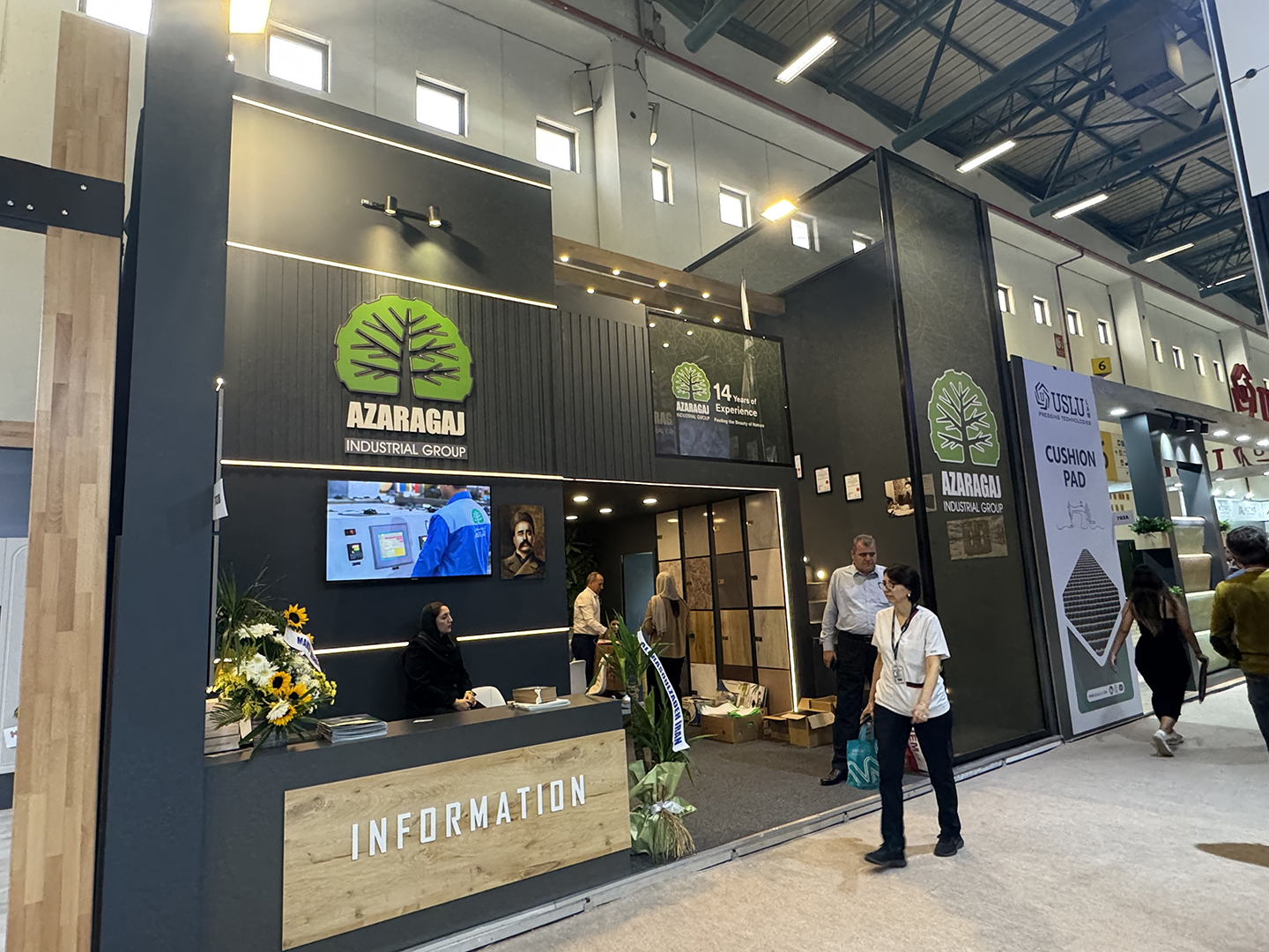 Azaragaj Fuar Standı - TRN Expo Projesi 2