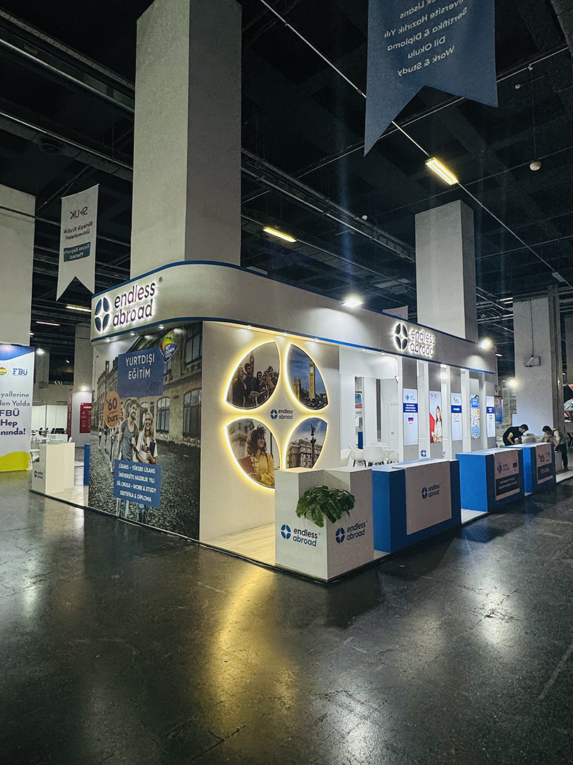 Endless Abroad Üniversite Tercih Günleri Fuar Standı - TRN Expo Projesi 10