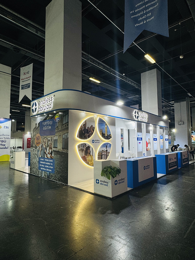 Endless Abroad Üniversite Tercih Günleri Fuar Standı - TRN Expo Projesi 11