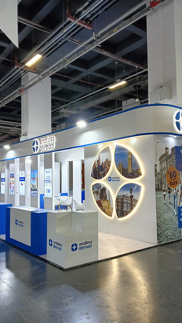 Endless Abroad Üniversite Tercih Günleri Fuar Standı - TRN Expo Projesi 12