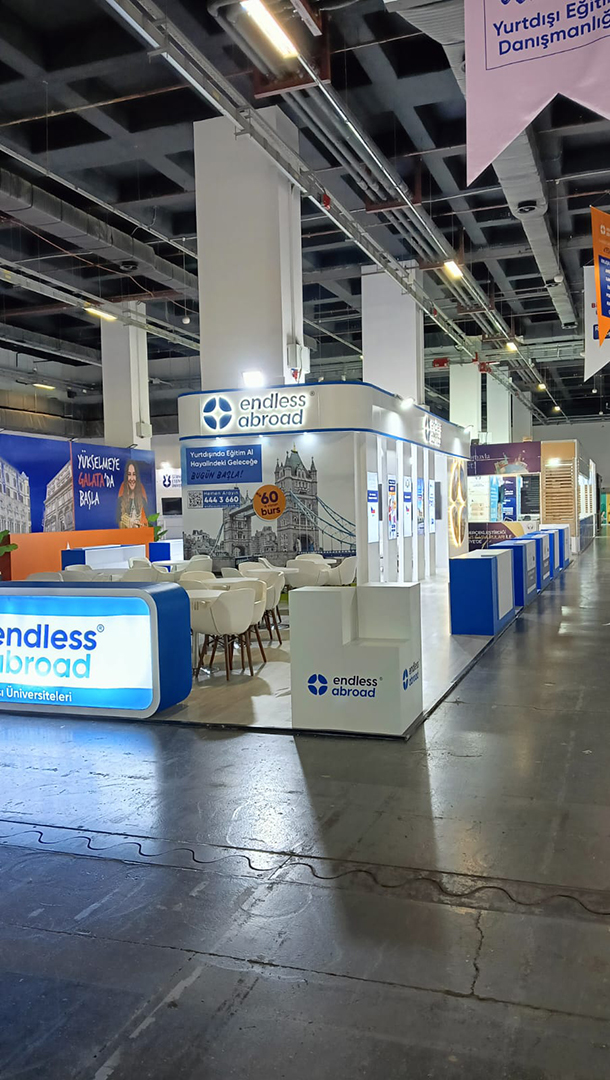 Endless Abroad Üniversite Tercih Günleri Fuar Standı - TRN Expo Projesi 13