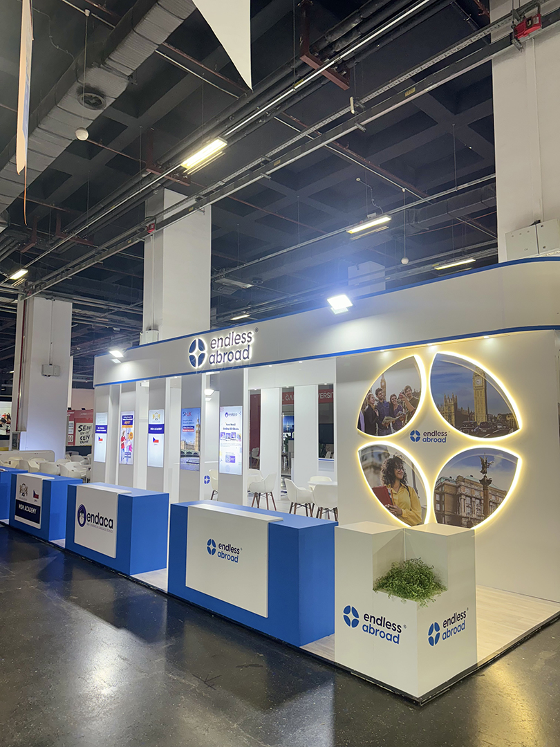 Endless Abroad Üniversite Tercih Günleri Fuar Standı - TRN Expo Projesi 14