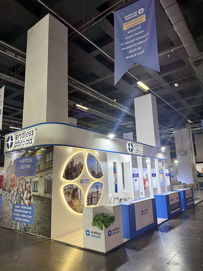 Endless Abroad Üniversite Tercih Günleri Fuar Standı - TRN Expo Projesi 15