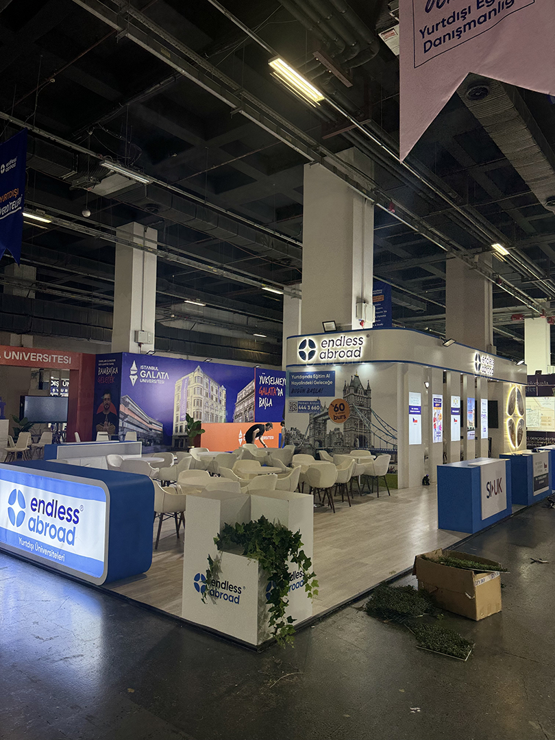 Endless Abroad Üniversite Tercih Günleri Fuar Standı - TRN Expo Projesi 16