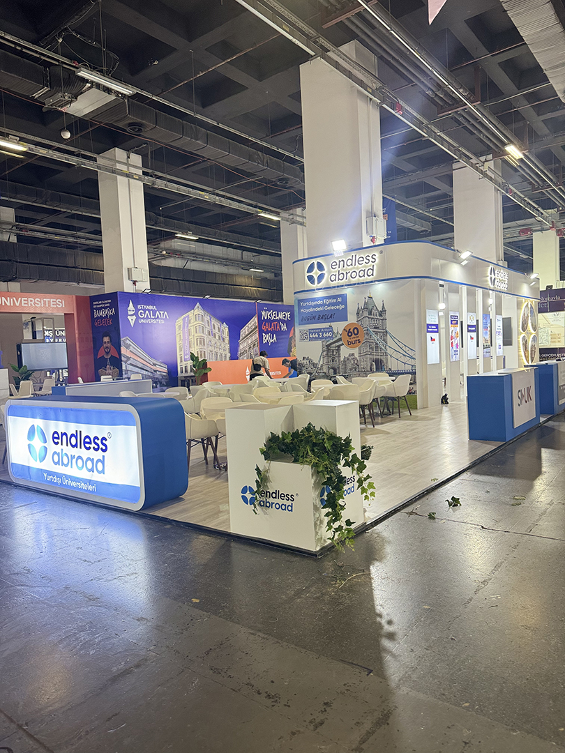 Endless Abroad Üniversite Tercih Günleri Fuar Standı - TRN Expo Projesi 21