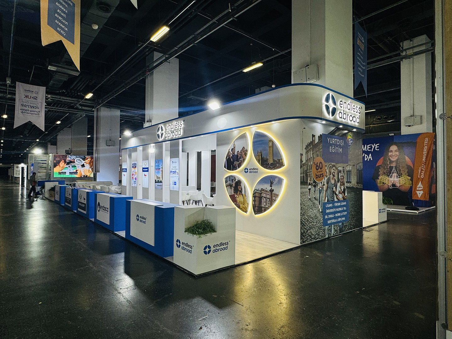 Endless Abroad Üniversite Tercih Günleri Fuar Standı - TRN Expo Projesi 4