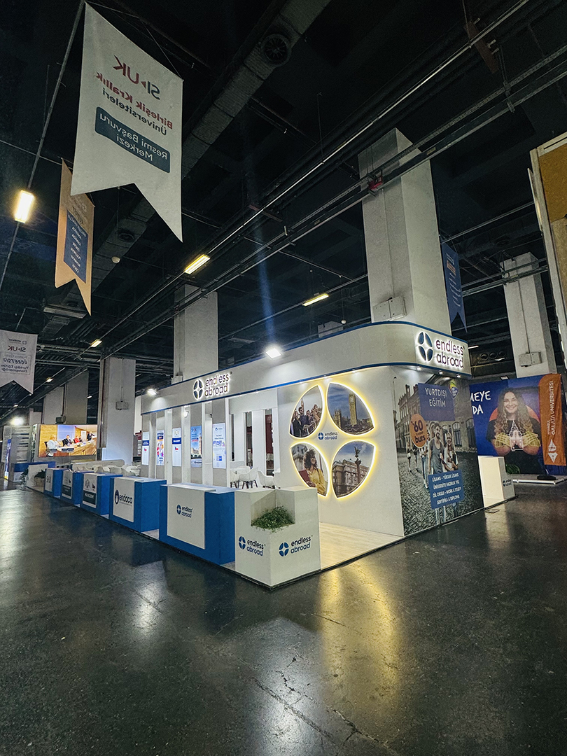 Endless Abroad Üniversite Tercih Günleri Fuar Standı - TRN Expo Projesi 6