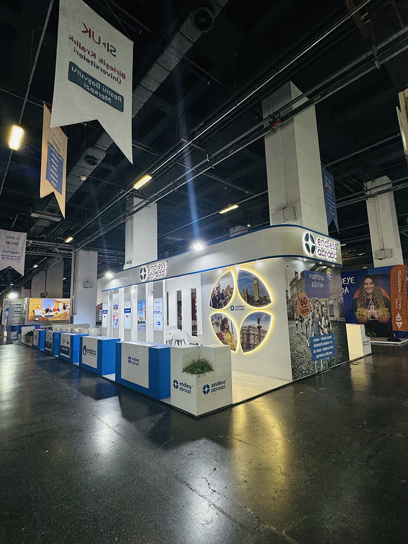 Endless Abroad Üniversite Tercih Günleri Fuar Standı - TRN Expo Projesi 7