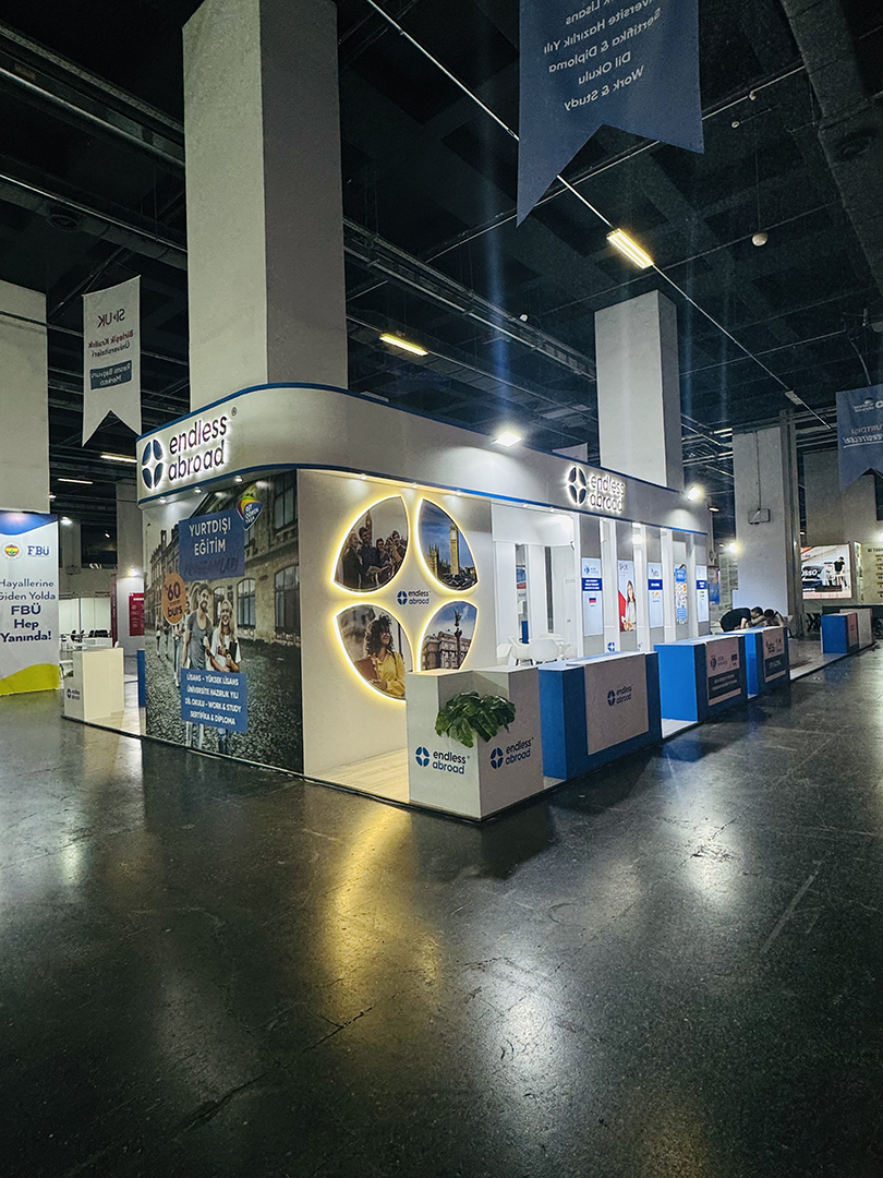 Endless Abroad Üniversite Tercih Günleri Fuar Standı - TRN Expo Projesi 8