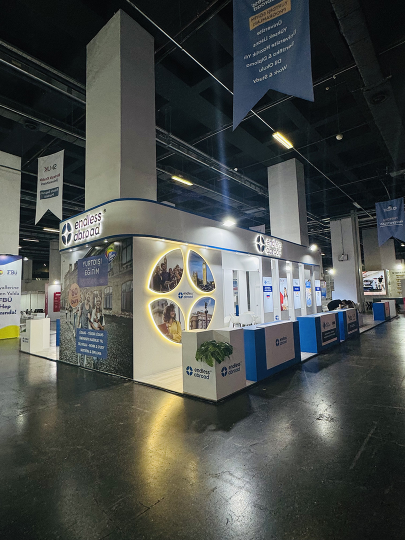 Endless Abroad Üniversite Tercih Günleri Fuar Standı - TRN Expo Projesi 9