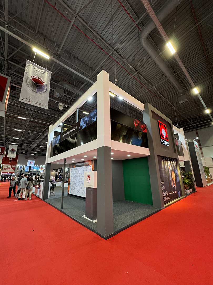 Foseco Ankiros Fuarı Fuar Standı - TRN Expo Projesi 3