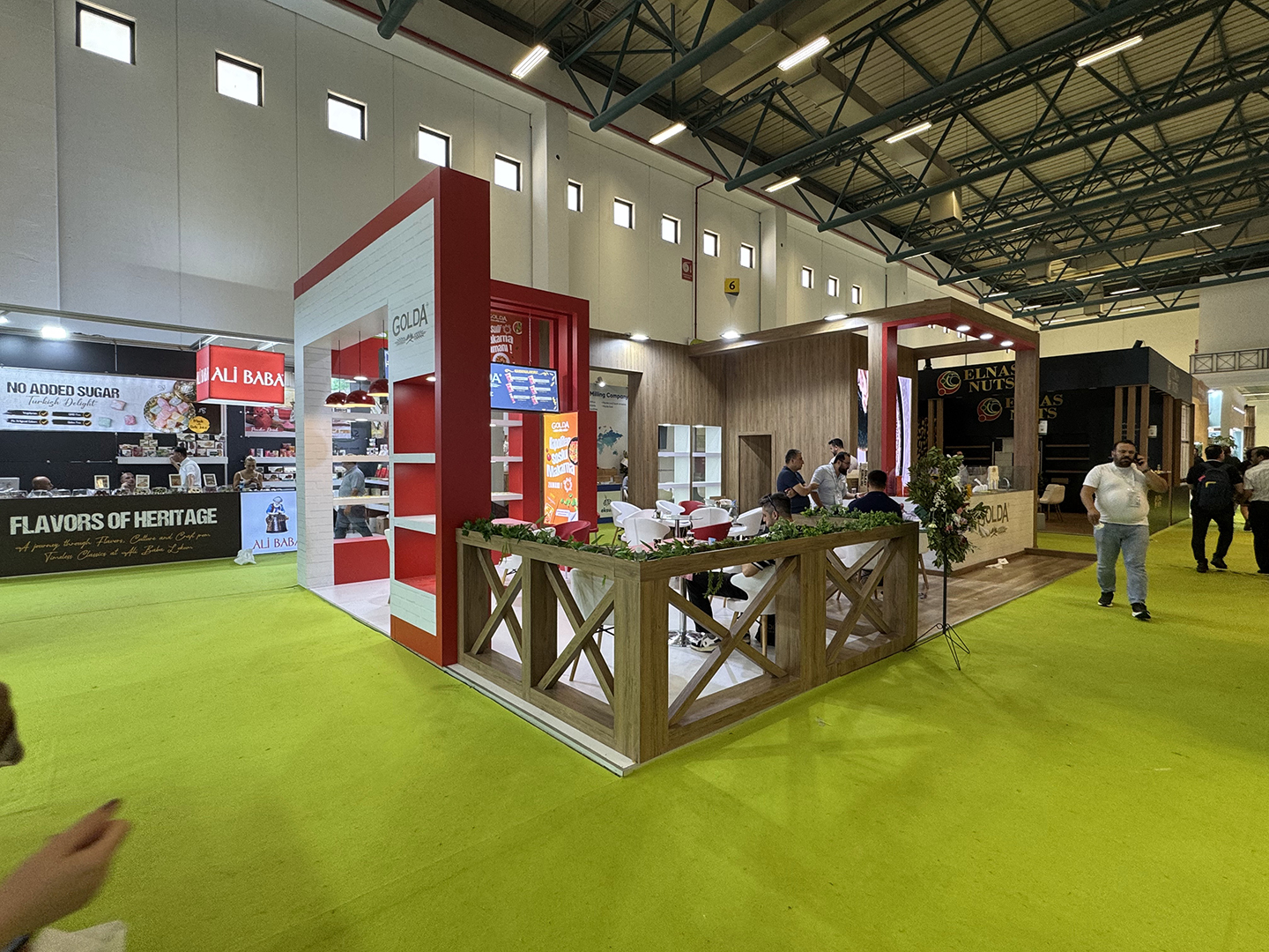 Golda Makarna World Food Fuar Standı - TRN Expo Projesi 1