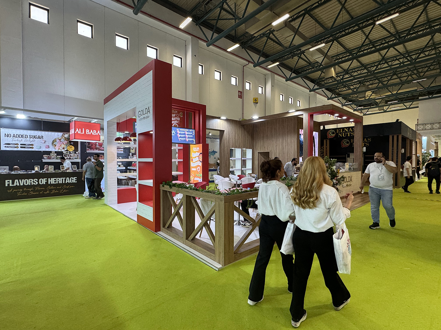 Golda Makarna World Food Fuar Standı - TRN Expo Projesi 2