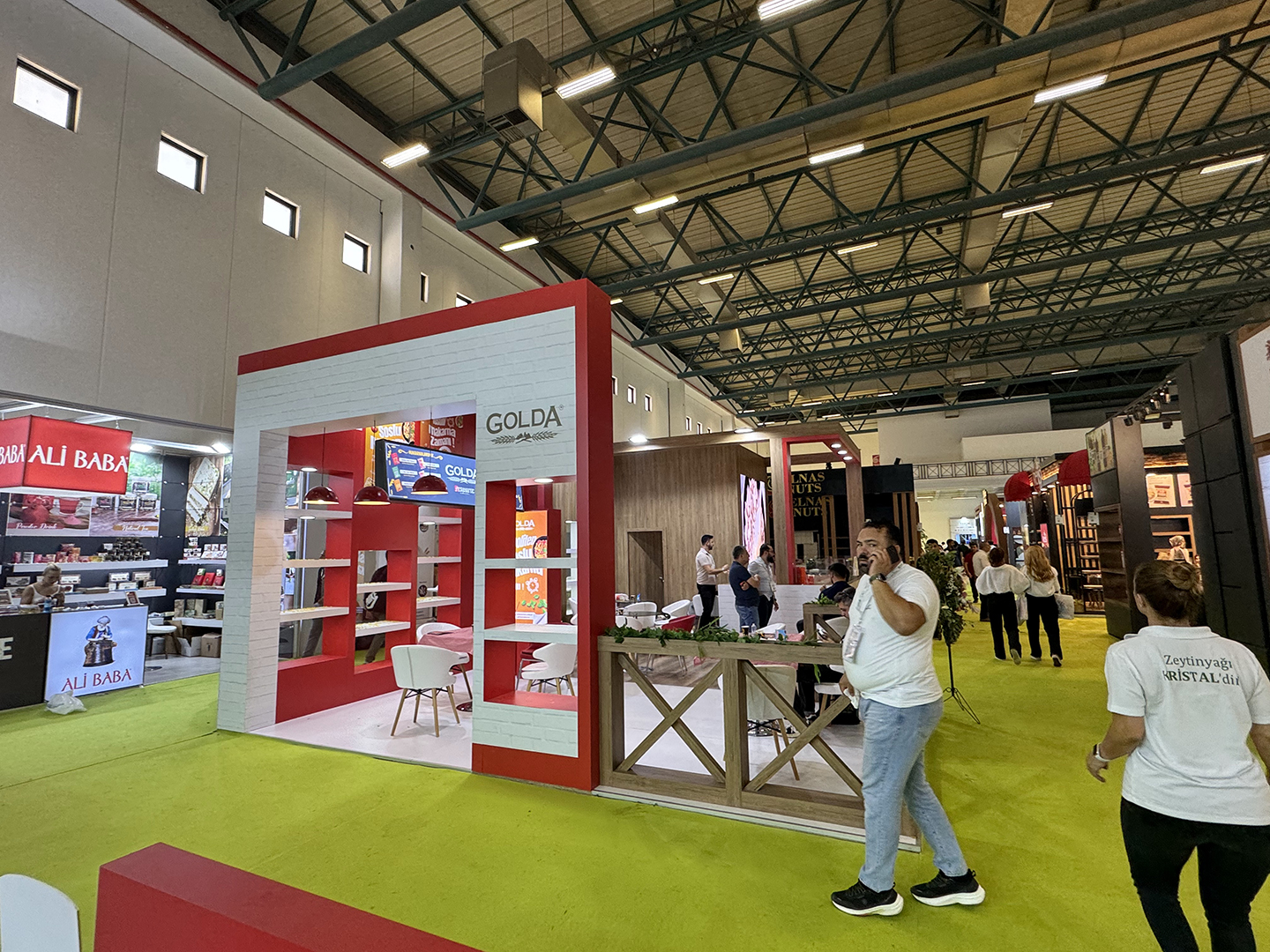 Golda Makarna World Food Fuar Standı - TRN Expo Projesi 4