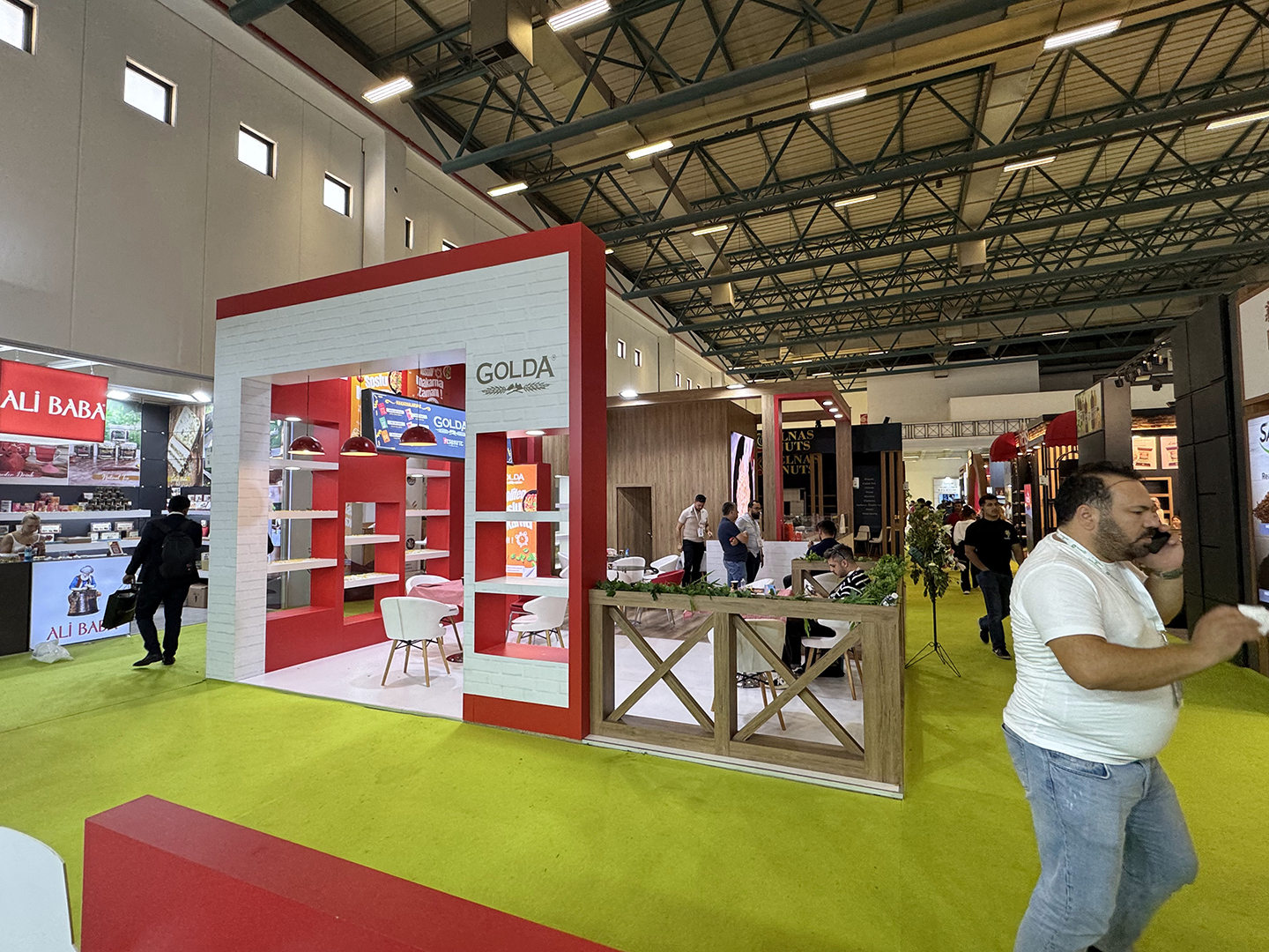 Golda Makarna World Food Fuar Standı - TRN Expo Projesi 5