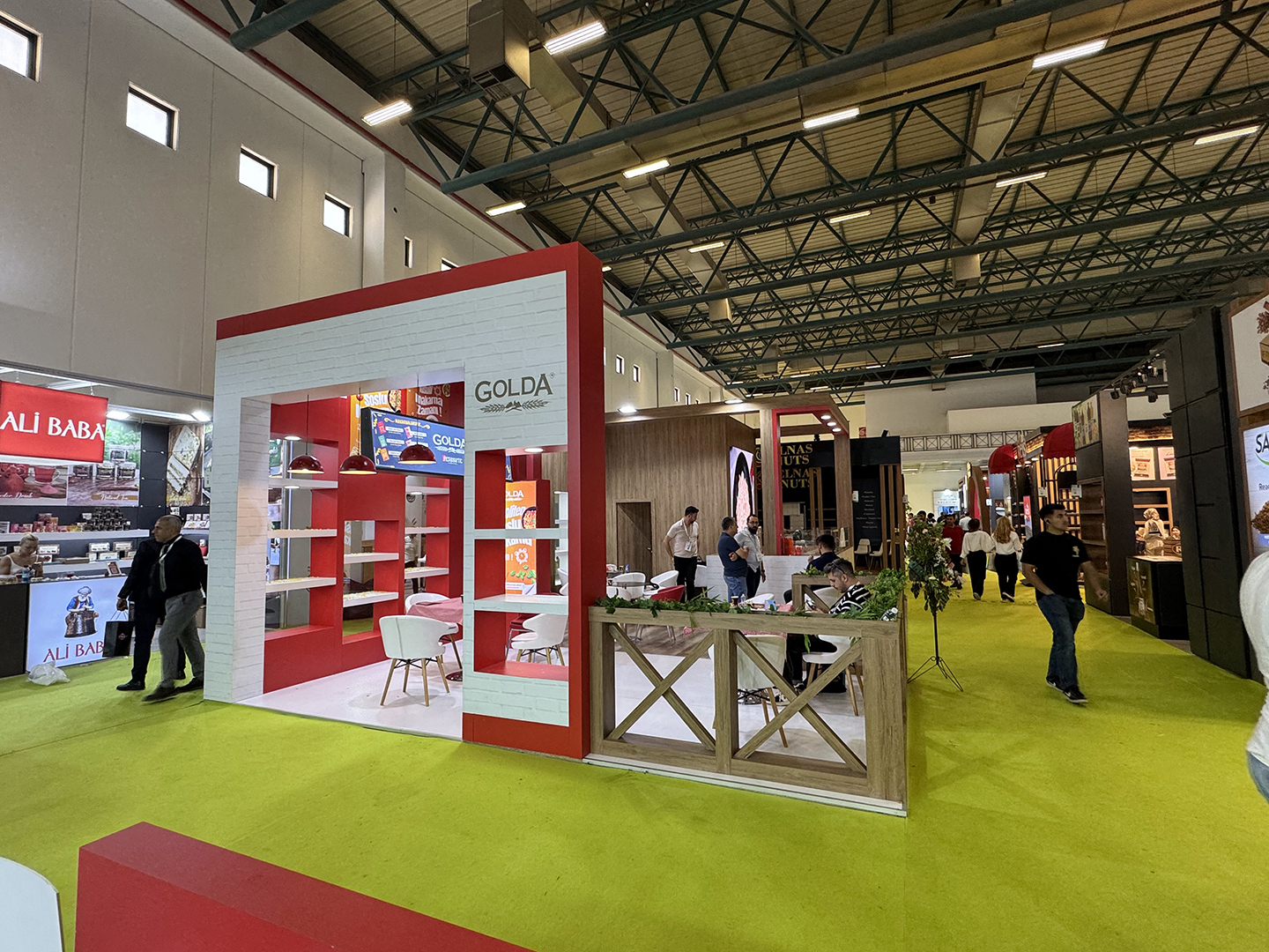 Golda Makarna World Food Fuar Standı - TRN Expo Projesi 6