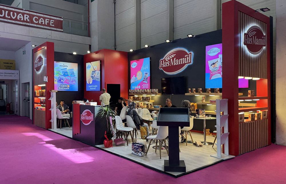 Hasmamül World Food Stand Tasarımı | TRN Expo - Fuar ve Stand Hizmetleri