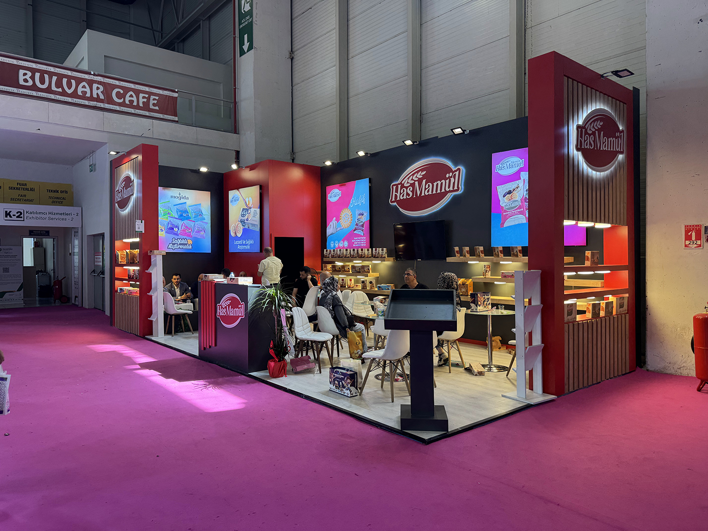Hasmamül World Food Fuar Standı - TRN Expo Projesi 1