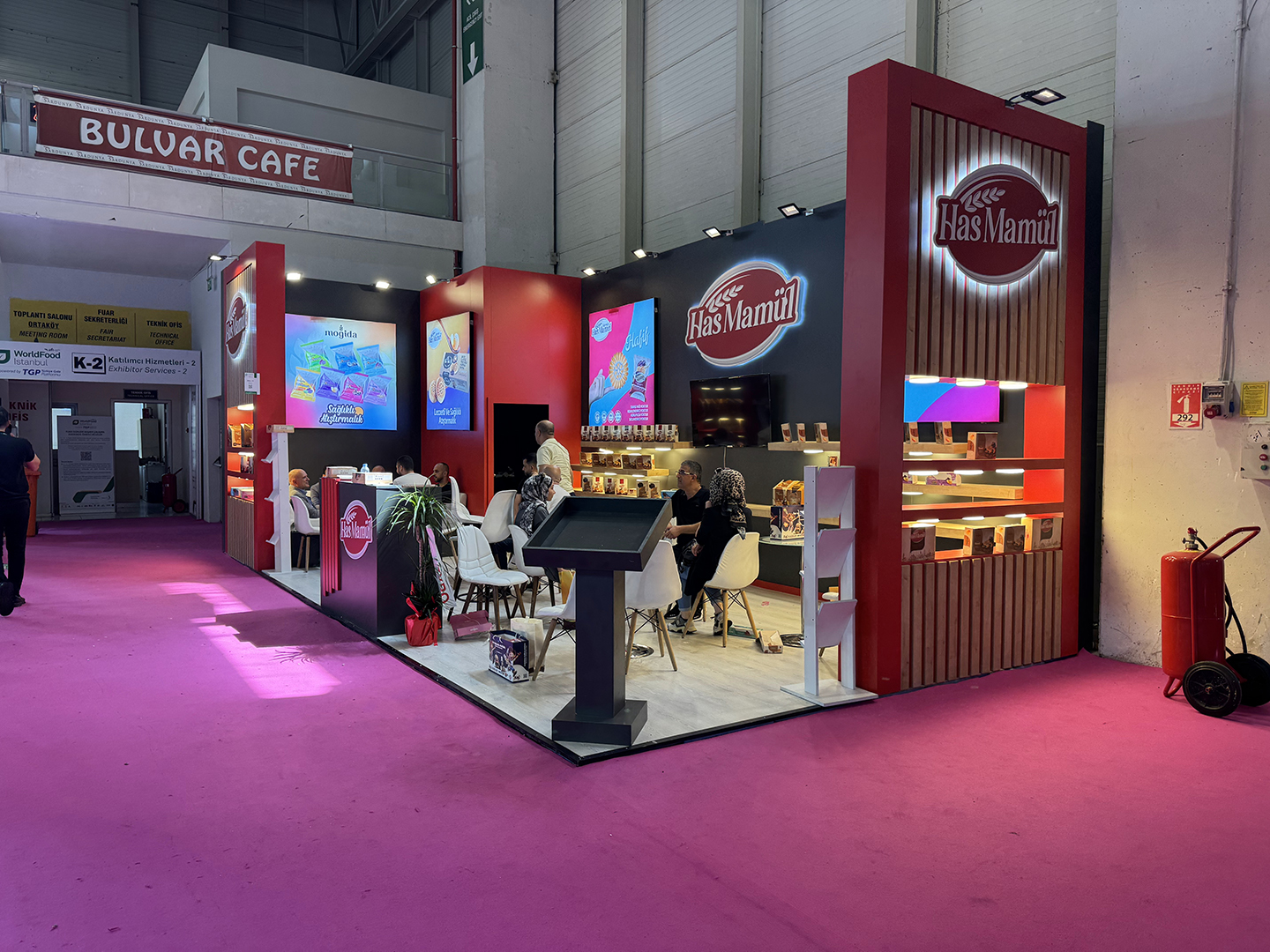 Hasmamül World Food Fuar Standı - TRN Expo Projesi 2