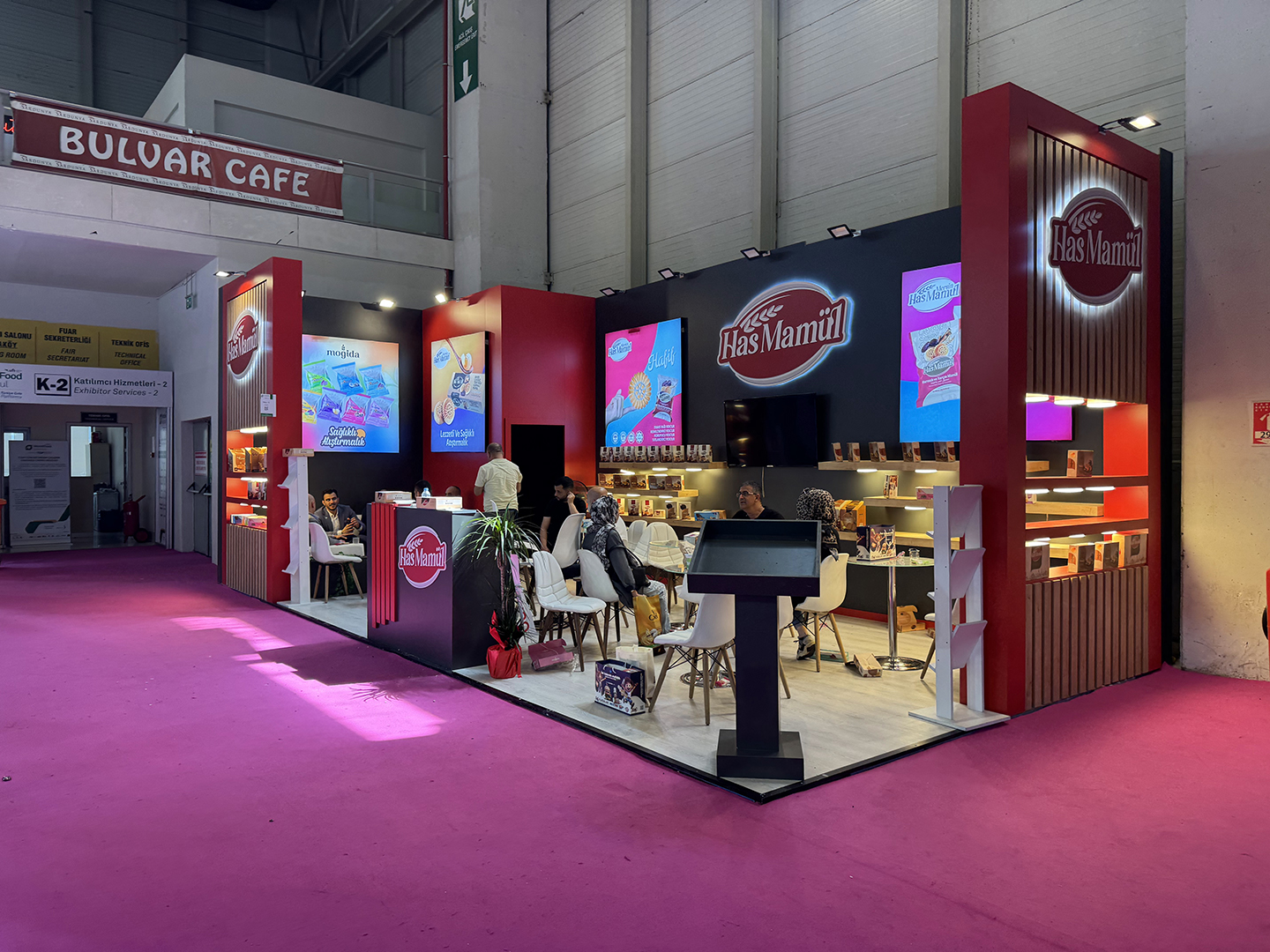 Hasmamül World Food Fuar Standı - TRN Expo Projesi 3