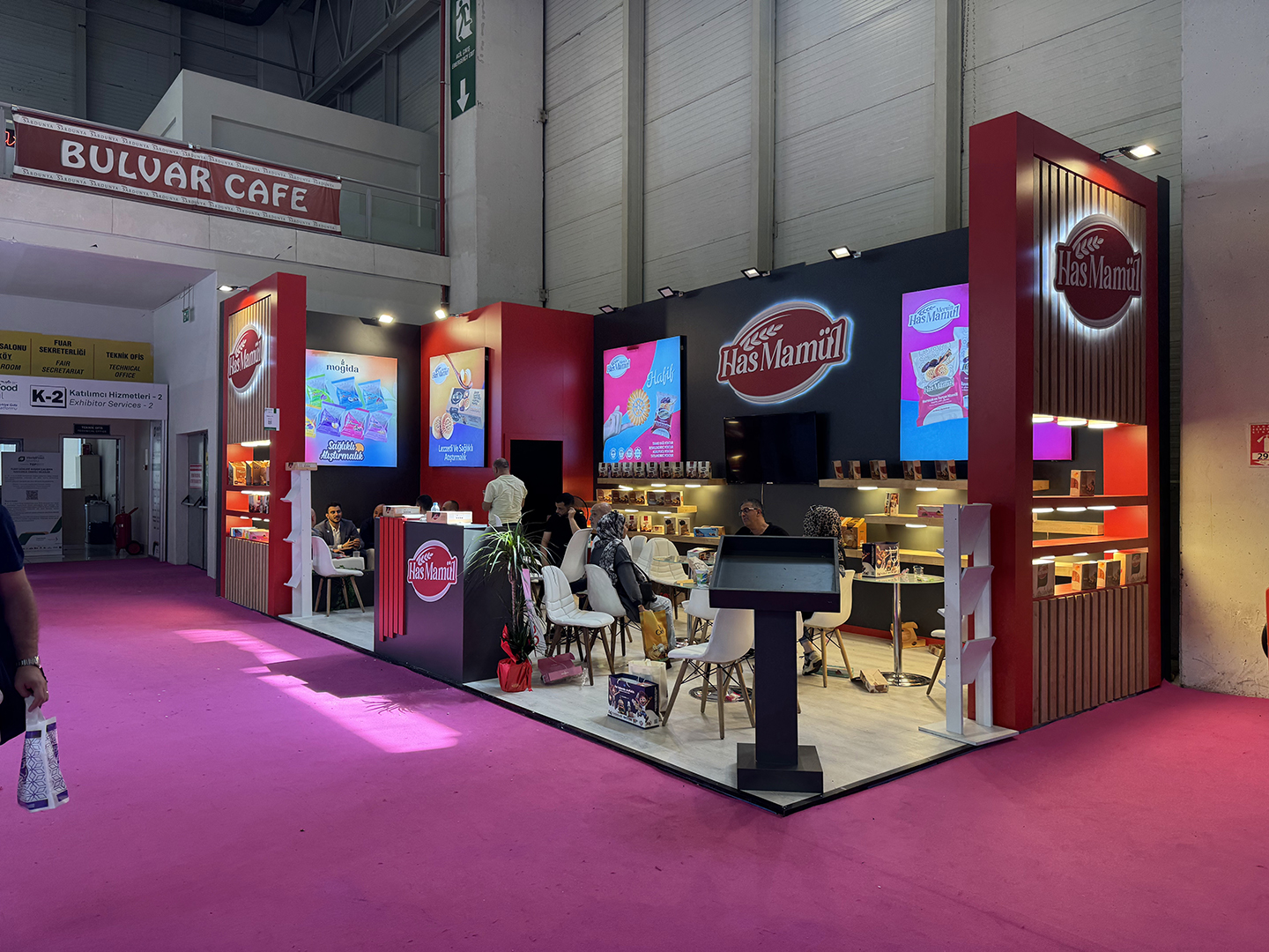 Hasmamül World Food Fuar Standı - TRN Expo Projesi 4