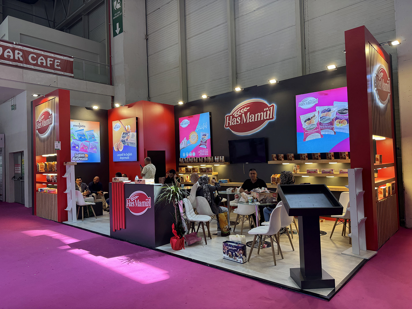 Hasmamül World Food Fuar Standı - TRN Expo Projesi 5