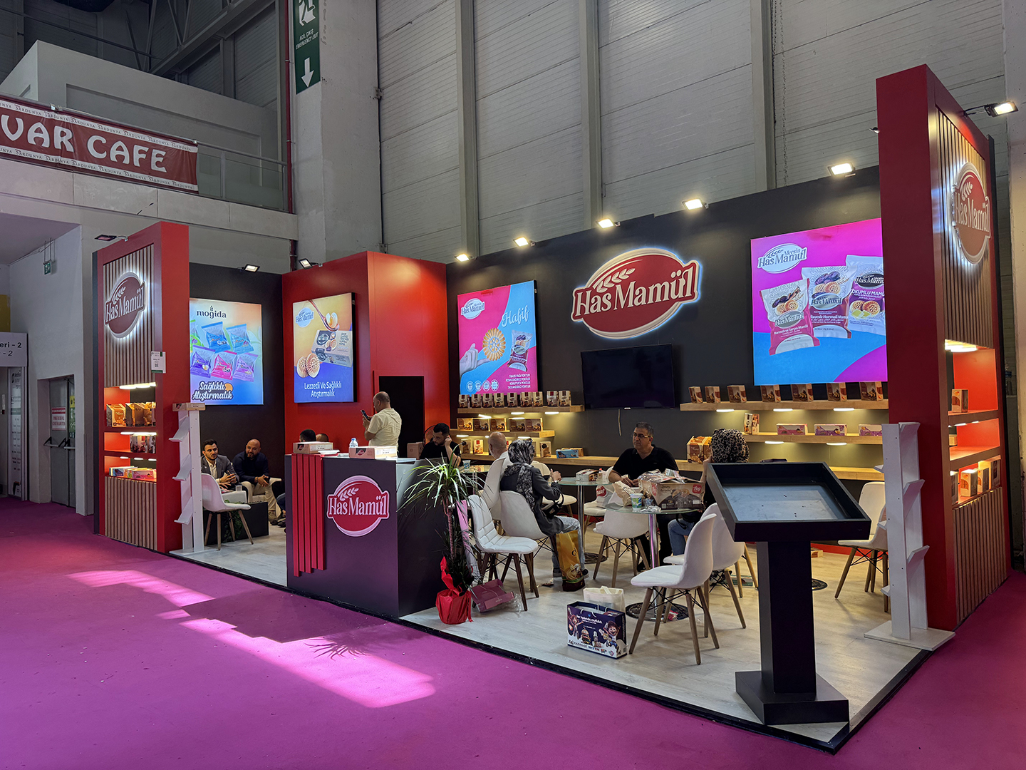 Hasmamül World Food Fuar Standı - TRN Expo Projesi 6