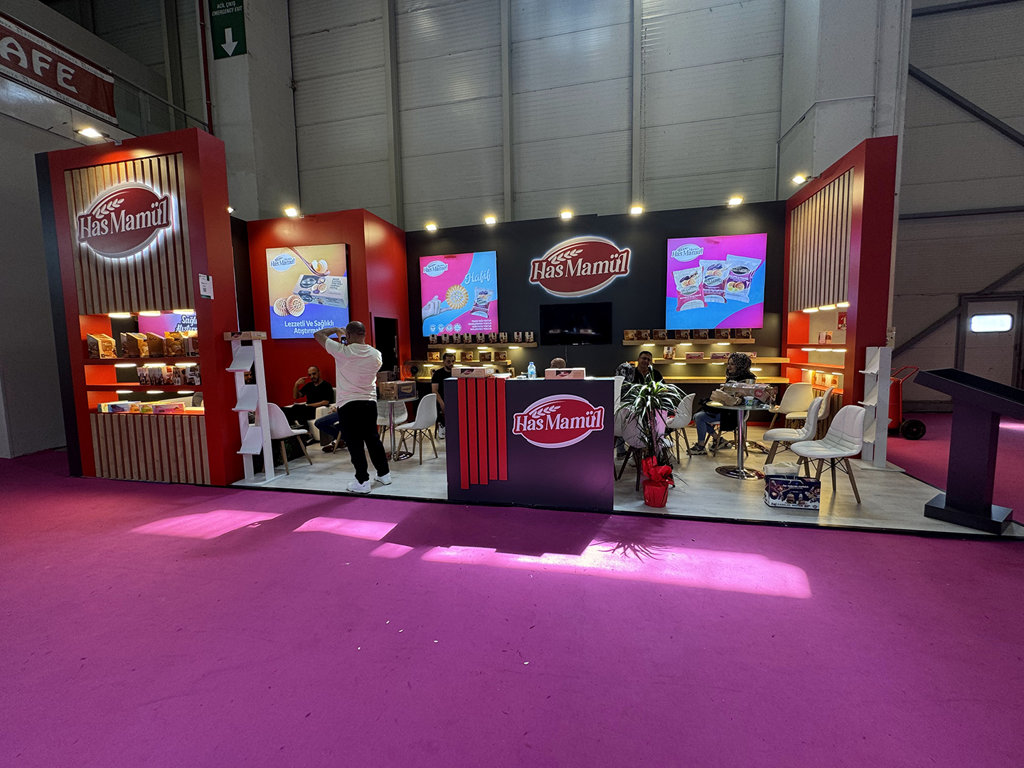 Hasmamül World Food Fuar Standı - TRN Expo Projesi 8