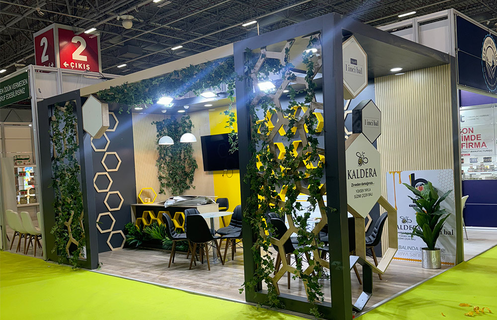 Kaldere F İstanbul Stand Tasarımı | TRN Expo - Fuar ve Stand Hizmetleri
