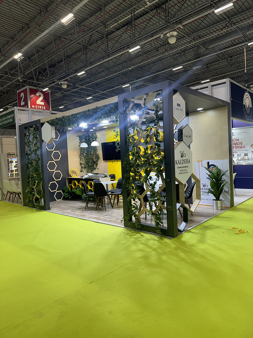 Kaldere F İstanbul Fuar Standı - TRN Expo Projesi 1