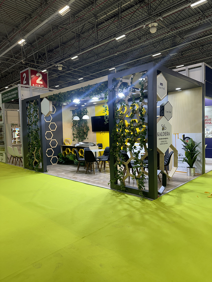 Kaldere F İstanbul Fuar Standı - TRN Expo Projesi 2