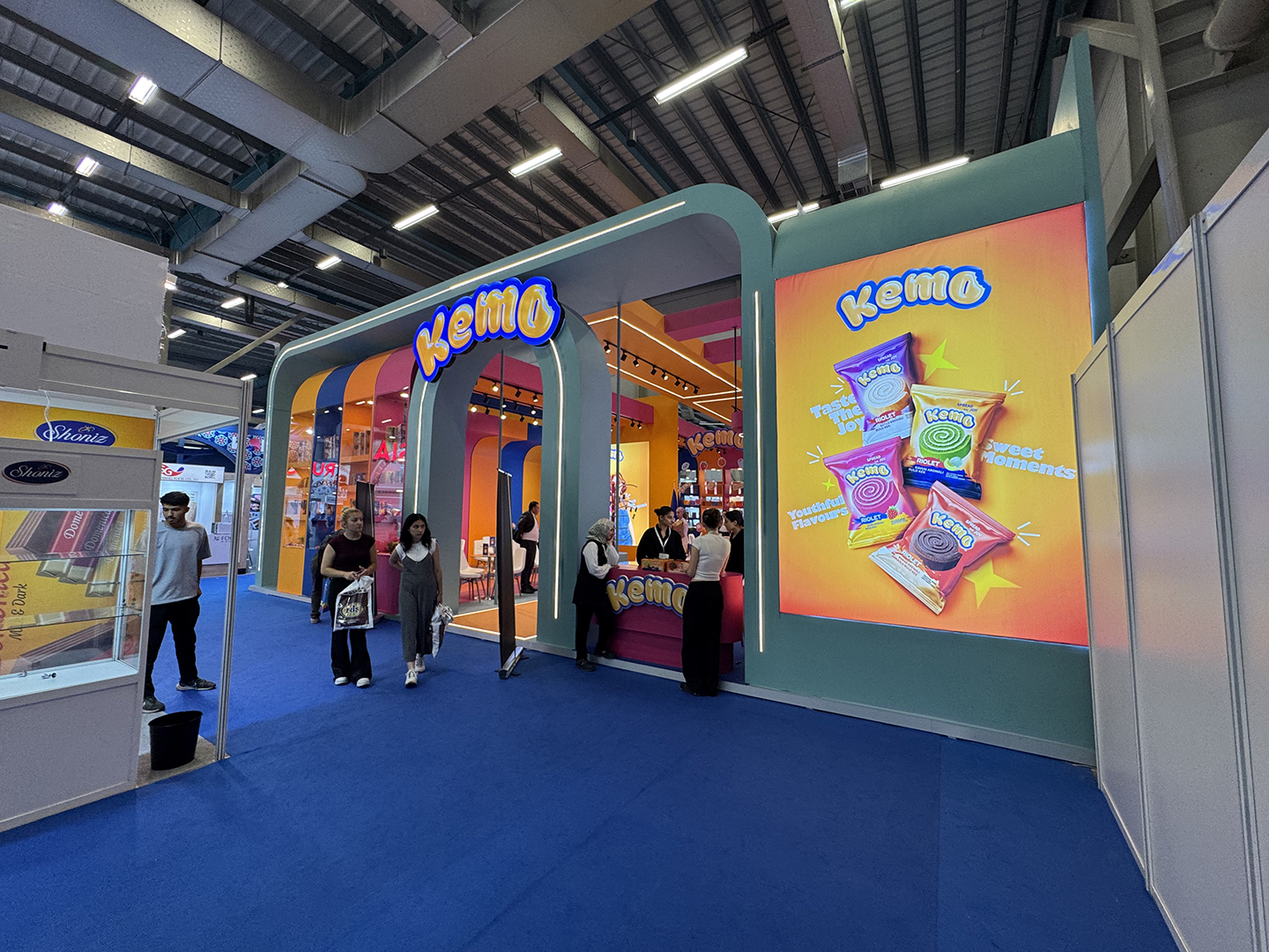 Kemo World Food Fuar Standı - TRN Expo Projesi 1