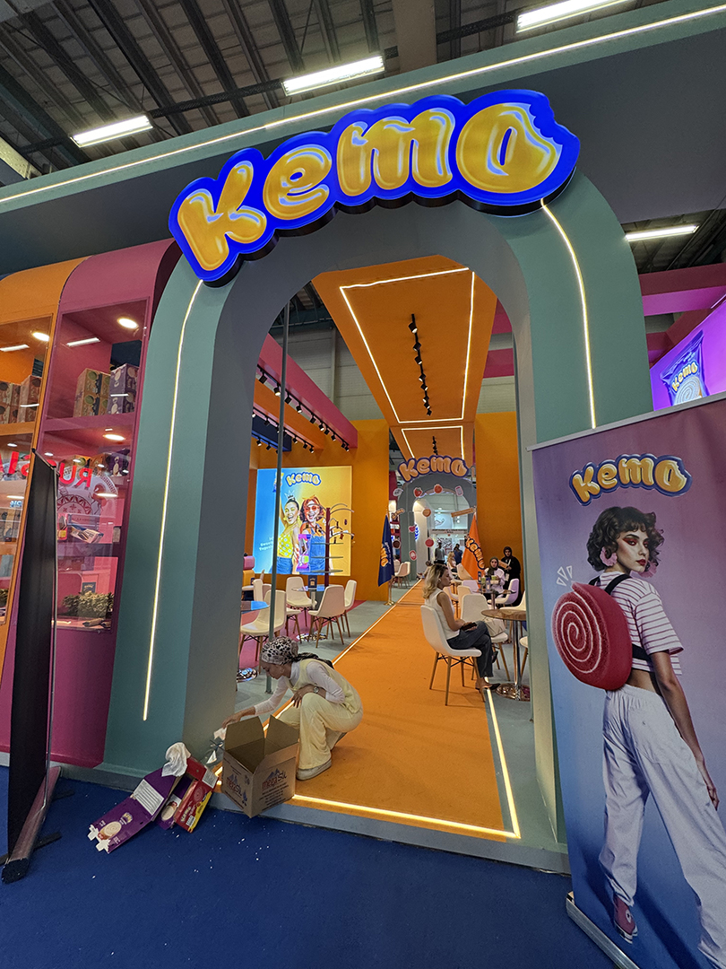 Kemo World Food Fuar Standı - TRN Expo Projesi 10