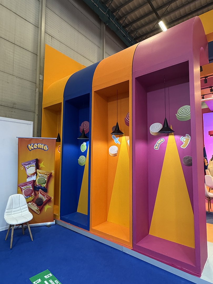 Kemo World Food Fuar Standı - TRN Expo Projesi 13
