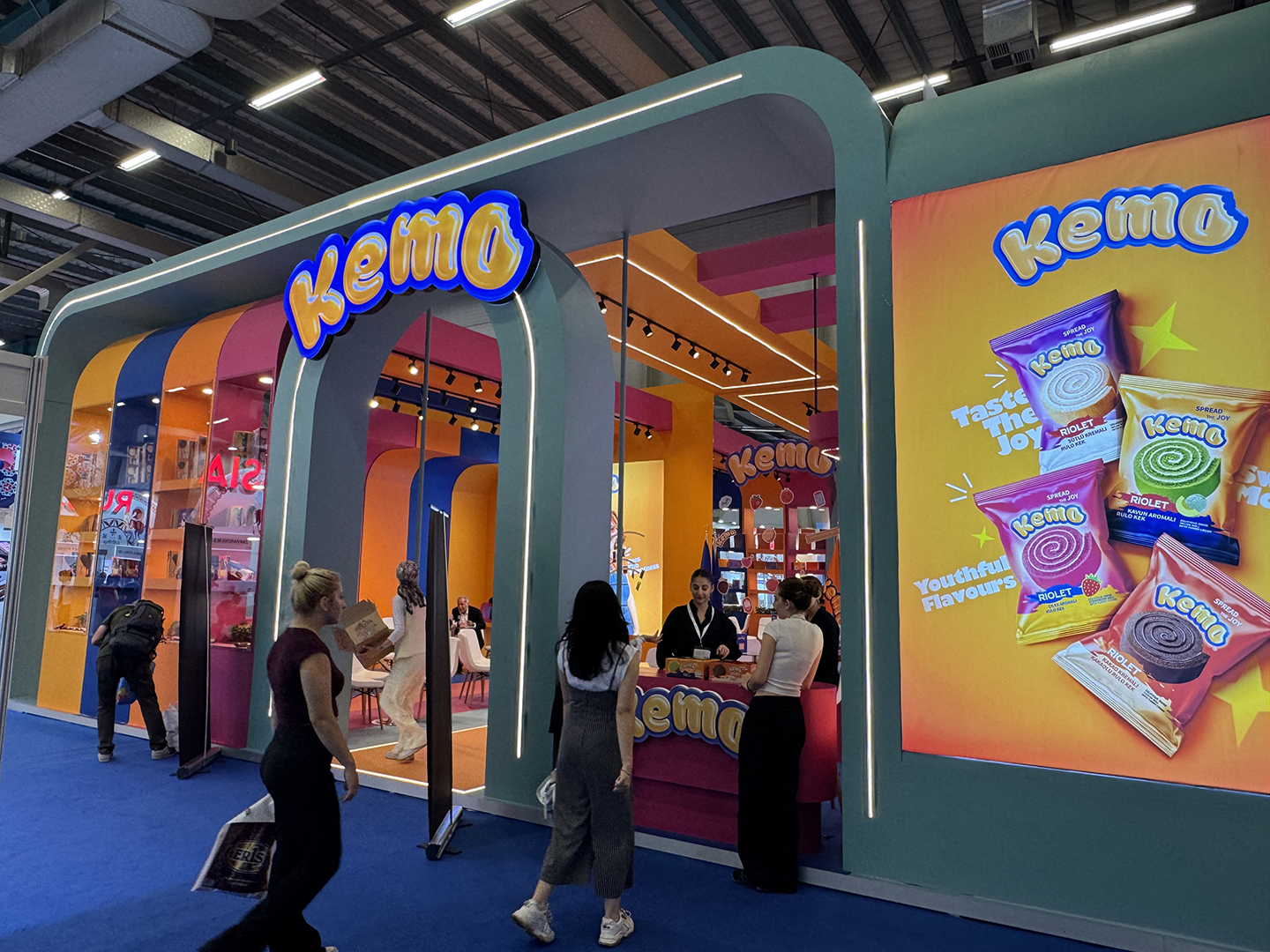 Kemo World Food Fuar Standı - TRN Expo Projesi 2