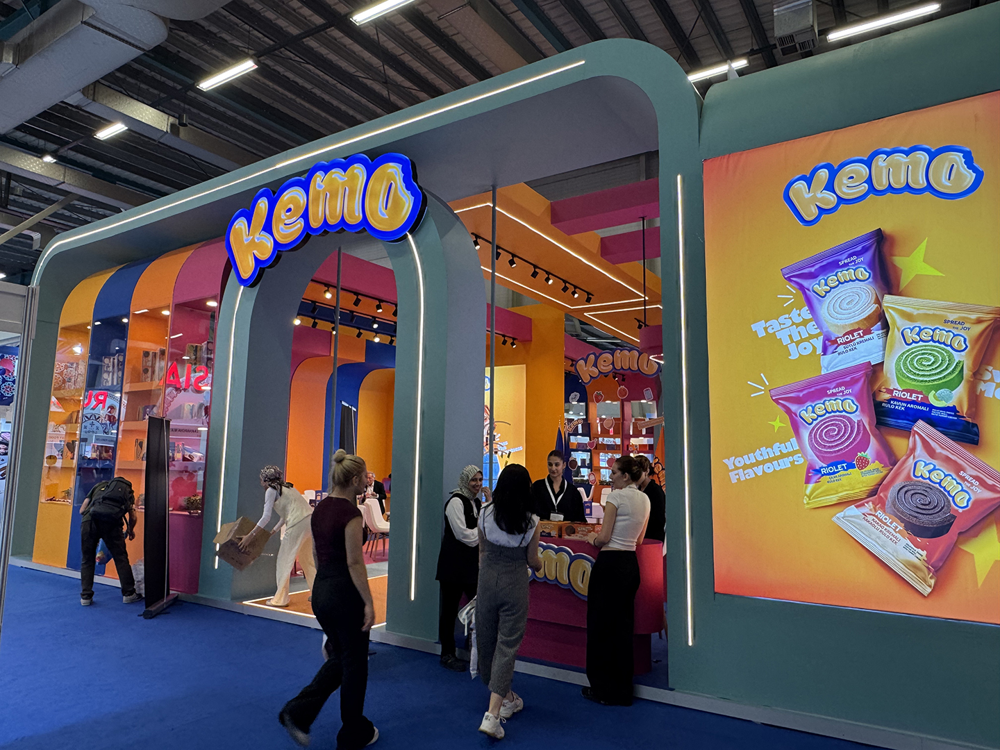 Kemo World Food Fuar Standı - TRN Expo Projesi 3