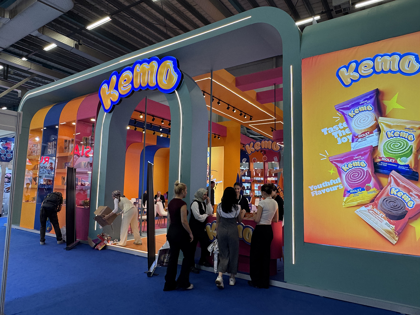 Kemo World Food Fuar Standı - TRN Expo Projesi 4
