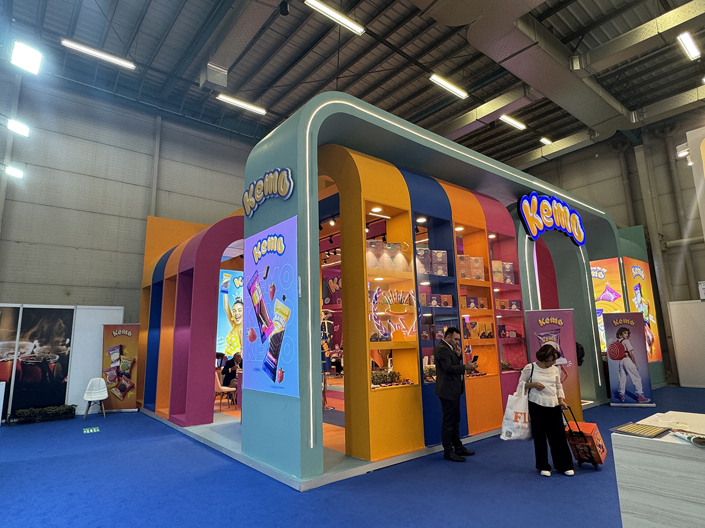 Kemo World Food Fuar Standı - TRN Expo Projesi 6
