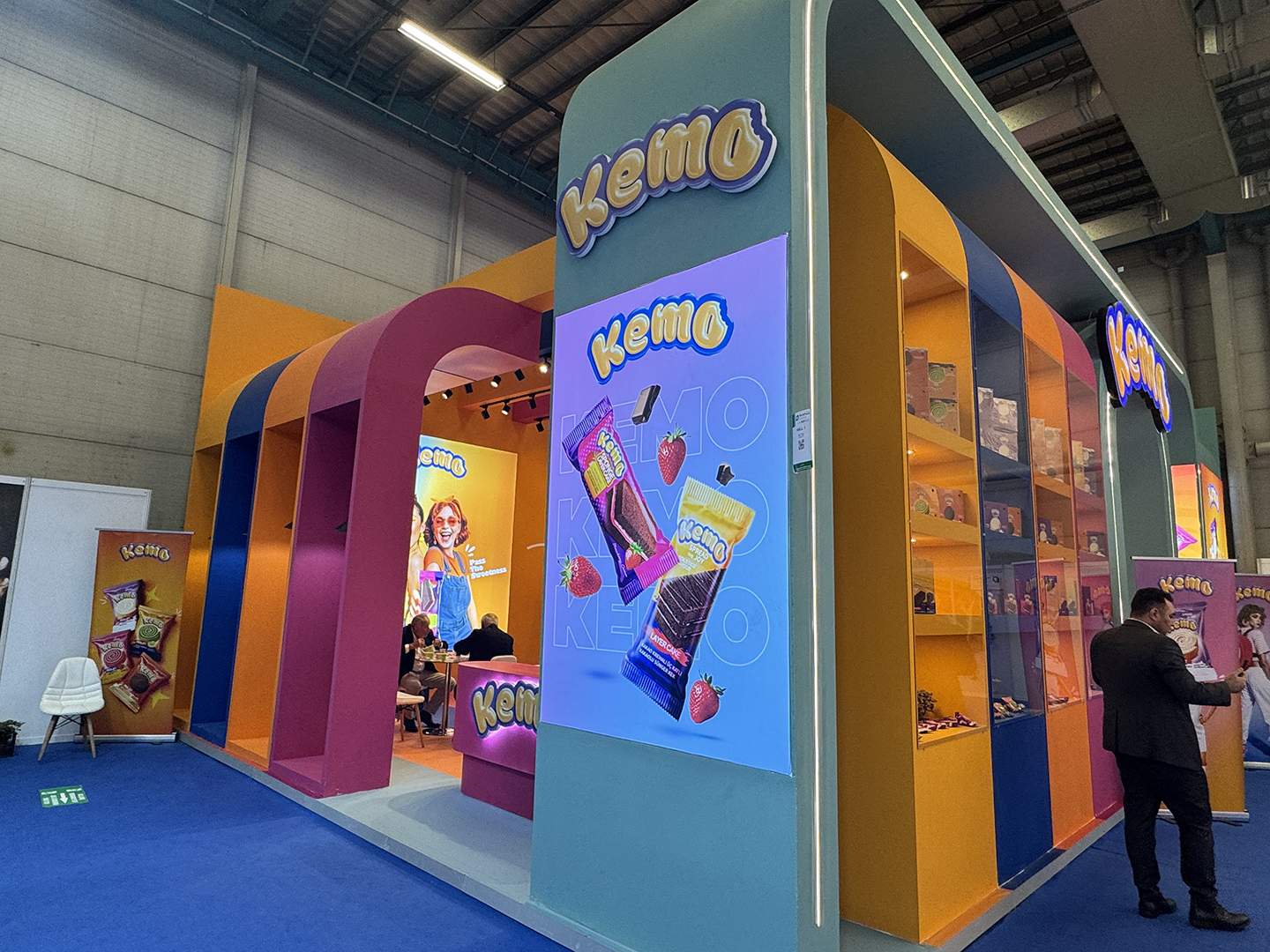 Kemo World Food Fuar Standı - TRN Expo Projesi 8