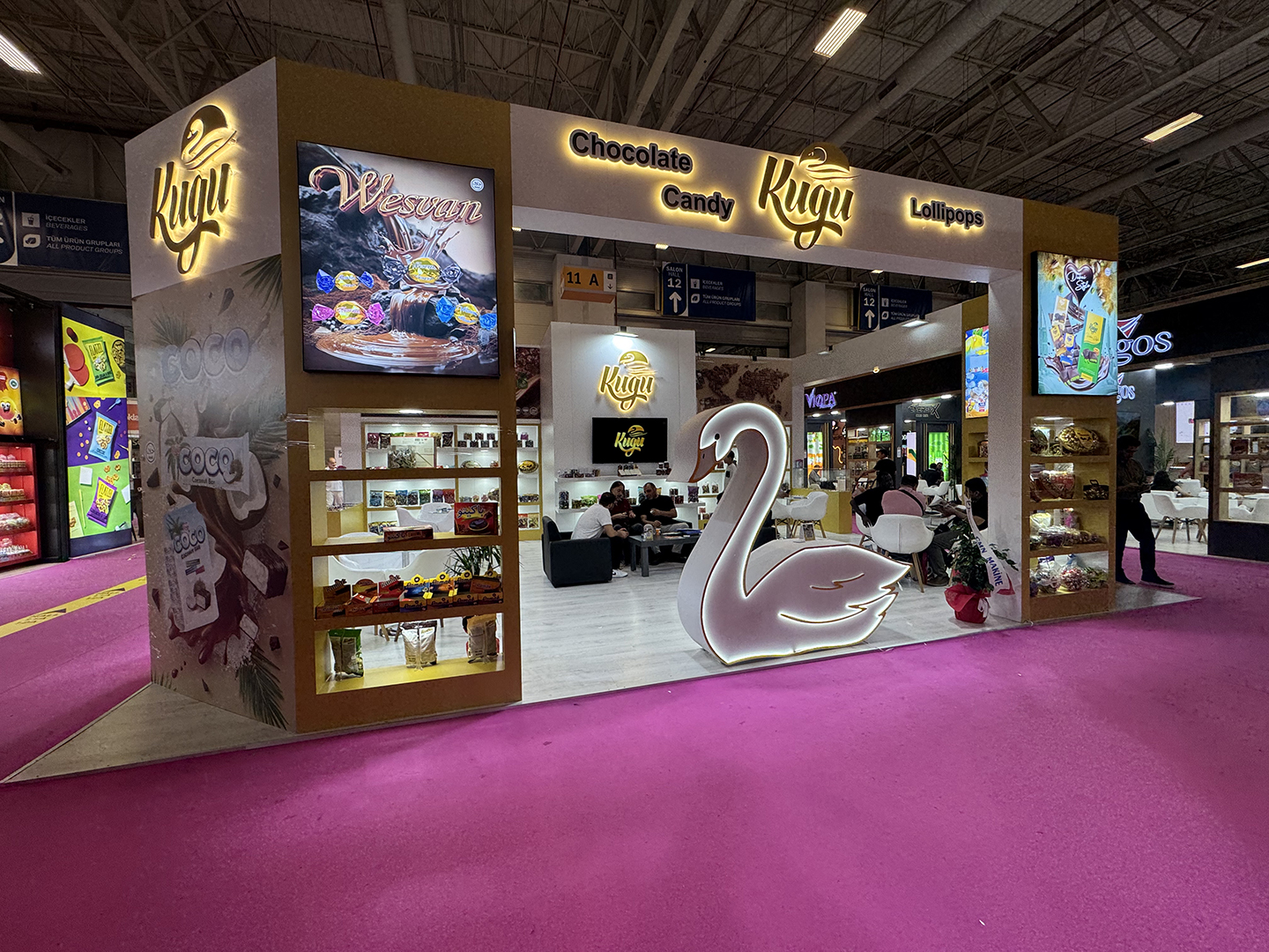 Kugu World Food Fuar Standı - TRN Expo Projesi 5