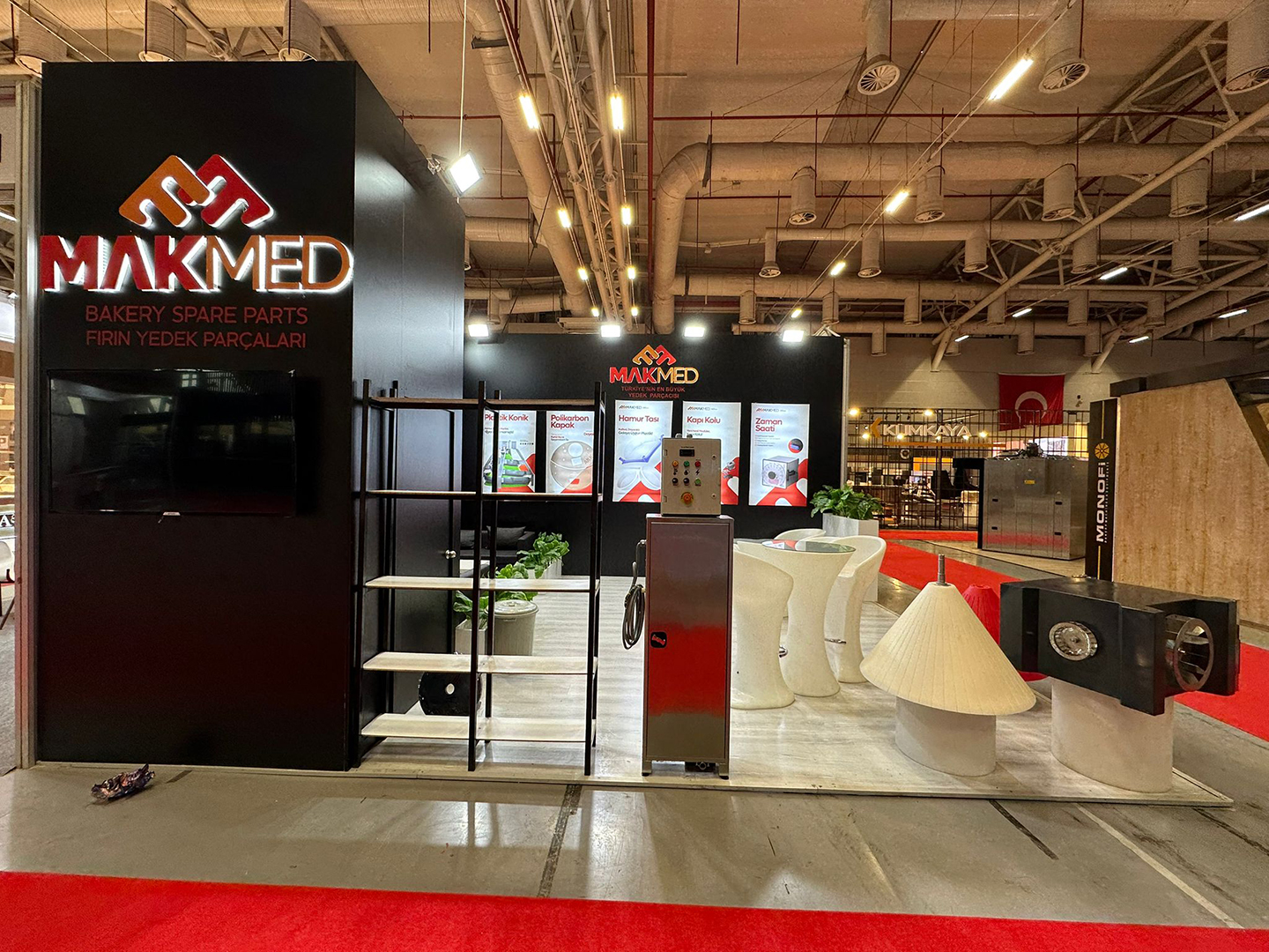 Makmed Patisseri Fuarı Fuar Standı - TRN Expo Projesi 2