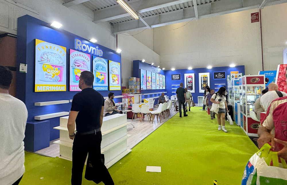 Rovnie World Food Stand Tasarımı | TRN Expo - Fuar ve Stand Hizmetleri