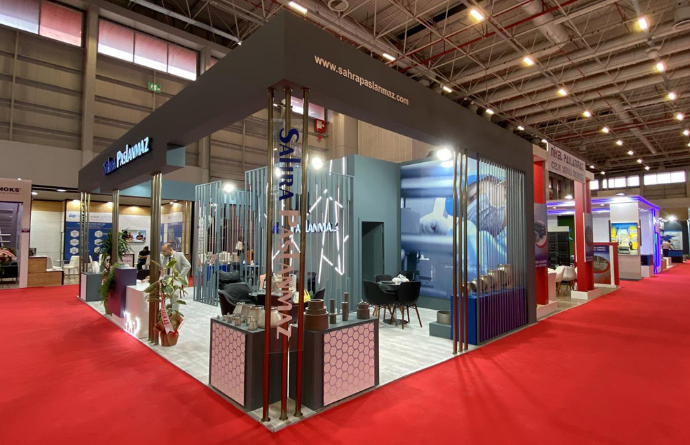 Sahra Paslanmaz Metal Expo Stand Tasarımı | TRN Expo - Fuar ve Stand Hizmetleri