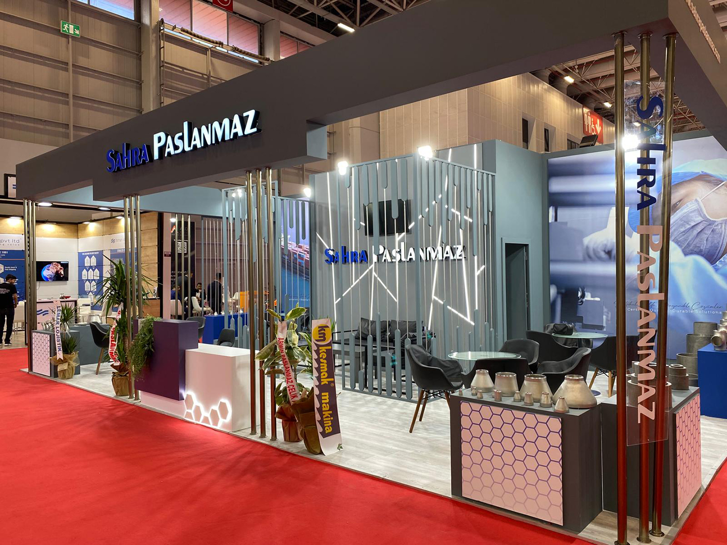 Sahra Paslanmaz Metal Expo Fuar Standı - TRN Expo Projesi 17