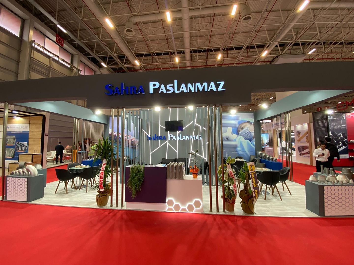 Sahra Paslanmaz Metal Expo Fuar Standı - TRN Expo Projesi 5